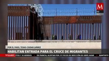Autoridades estadounidenses permiten el paso a migrantes en Texas