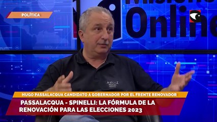 Passalacqua Spinelli la fórmula de la renovación para las elecciones 2023