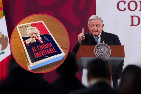 Raúl Cortés analiza las mañaneras de AMLO en su libro Choque inevitable