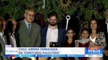 Chile anunció que abrirá la primera embajada del mundo en Palestina