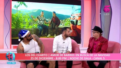 Los Del Cuarto se destapan y cuentan los detalles de 'Amor de barrio'