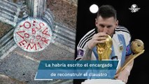 “¿Qué mirás, bobo?”; frase de Messi tiene más de 400 años escrita en un monasterio español