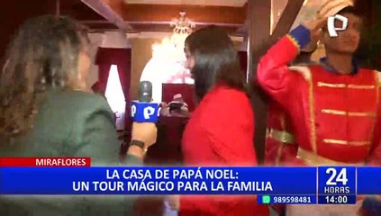 Un tour mágico para la familia: Conoce la casa de Papa Noel en Miraflores