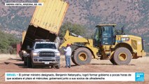 Arizona desmantelará muro de contenedores en frontera entre EE. UU. y México