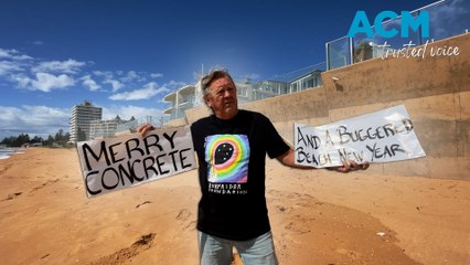 Residents oppose extension of Collaroy's concrete seawall