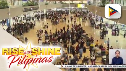 Dami ng mga biyaherong paalis at pauwi ng bansa, nagtriple kumpara noong 2021 ayon sa MIAA