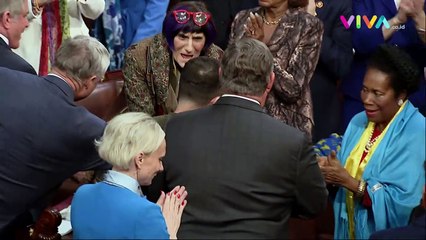 Sambutan Hangat di Kongres AS untuk Presiden Zelensky 🇺🇸