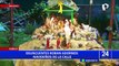 ¡Indignante! Captan a delincuentes robando adornos navideños de Alameda en Surco