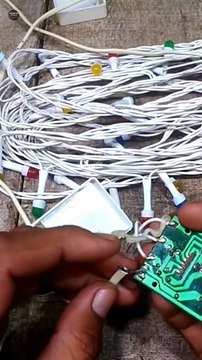 bilkul band Padi jhalar Ghar per theek Karen | LED jhalar repairing | decoration jhalar repair