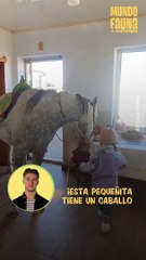 Esta niña y su caballo son mejores amigos