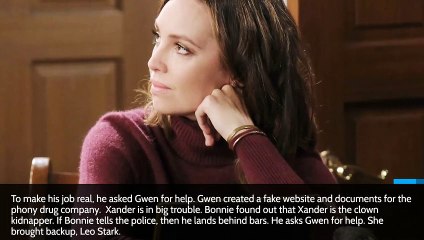 Days of our Lives Spoilers_ Xander and Gwen Scramble as Their Web of Lies Unfold