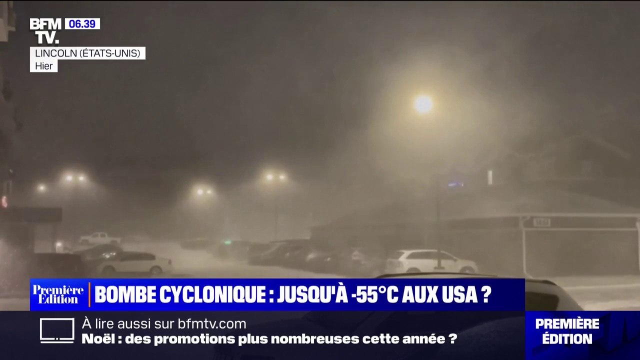 Froid glacial, neige, vents violents: une "bombe cyclonique" touche les États-Unis