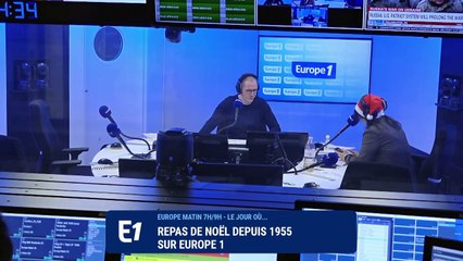 Repas de Noël depuis 1955 sur Europe 1