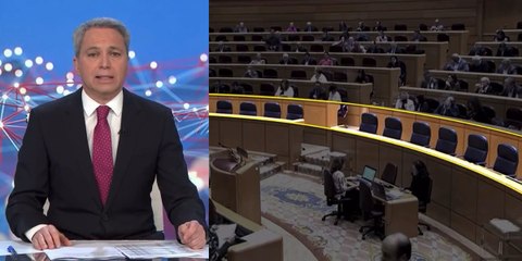 Vicente Vallés ejemplifica con una soberbia imagen la cobardía del Gobierno Sánchez