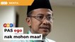 ‘Hilang’ ketika banjir, PAS ego nak mohon maaf, Amanah kritik MB Terengganu