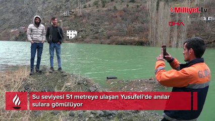 Yusufeli'de anılar sulara gömülüyor