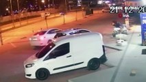 İstanbul’da akıl almaz olay kamerada: İçecek almak isterken 40 saniyede otomobili çalındı