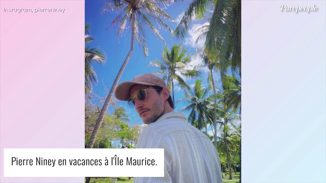 Pierre Niney en vacances au paradis avec sa femme, photos à l'appui !