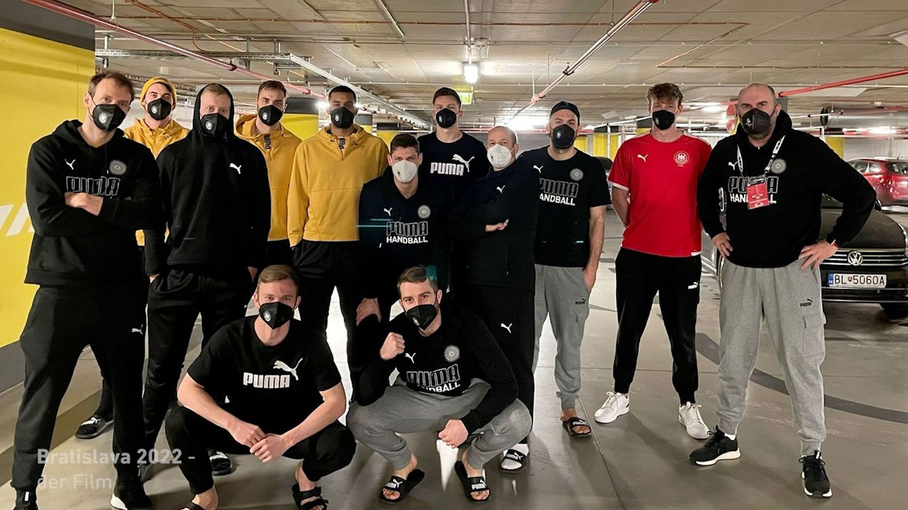 'Da ist ein legendäres Mannschaftsfoto in der Tiefgarage entstanden'