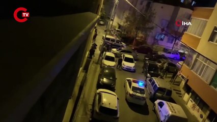 Küçükçekmece’de camdan kafasını çıkaran adam kurşunların hedefi oldu