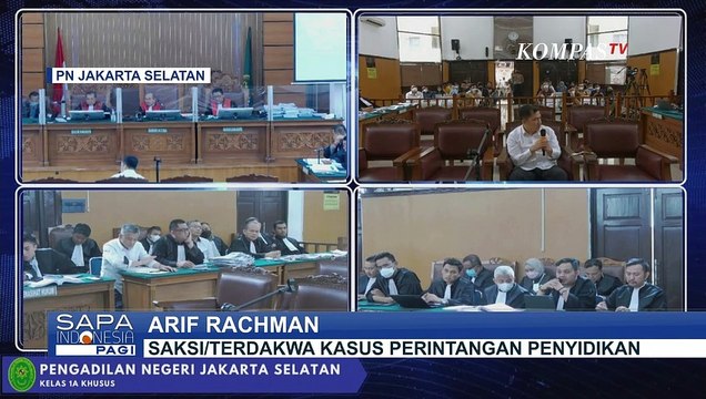 Saksi Arif Rachman: Ferdy Sambo Menangis saat Ceritakan Insiden Pelecehan Seksual Putri Candrawathi