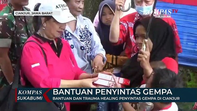 Bantuan Dan Trauma Healing Penyintas Gempa Di Cianjur Terus Mengalir
