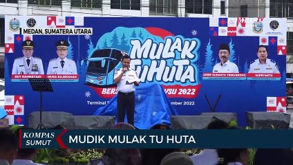 Catat! Ini 6 Lokasi Tujuan Mudik Gratis Mulak Tu Huta dari Kota Medan