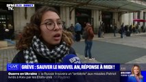 Grève SNCF: face au risque de grève pour le week-end du Nouvel an cette voyageuse a pris deux billets 