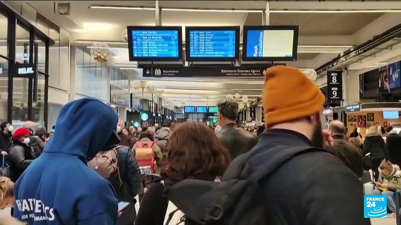 Grèves SNCF : Plus de 200 000 voyageurs devraient voir leur voyage annulé pour Noël