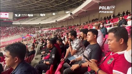 Laga Perdana Timnas Indonesia Di Piala AFF Dihadiri Presiden Jokowi