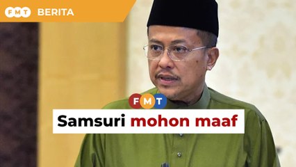 MB Terengganu mohon maaf, kesal tak dapat bersama rakyat hadapi banjir