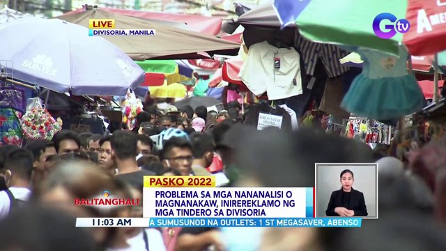 Mga nagla-last minute Christmas shopping sa Divisoria, dagsa na | BT