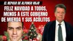 Alfonso Rojo: “Feliz Navidad a todos, menos a este Gobierno de m****a y sus acólitos”