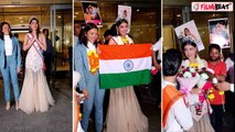 Mrs World 2022 Sargam Koushal लौटीं भारत , Fans ने किया जोरदार स्वागत । FilmiBeat