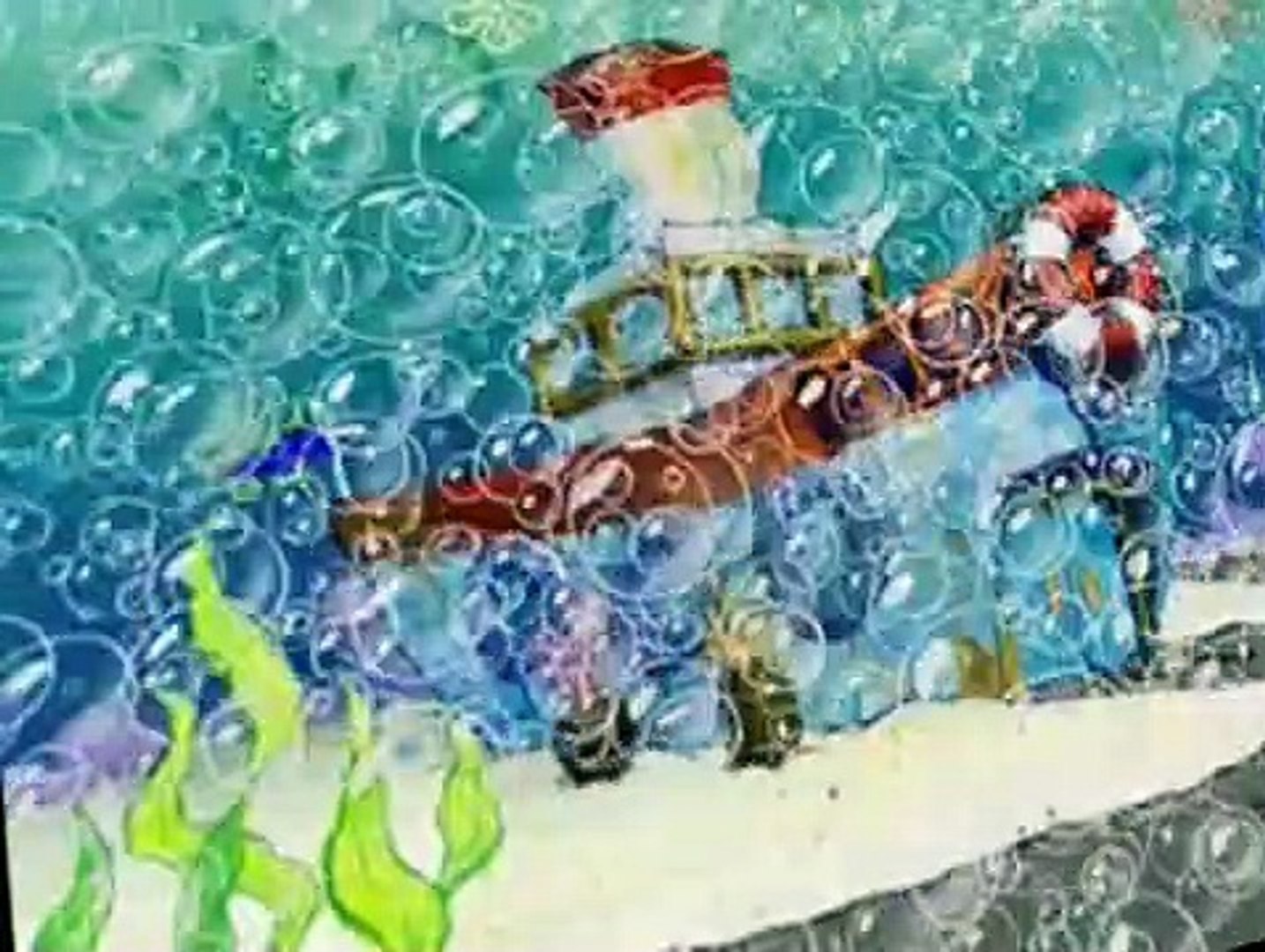 Spongebob Chocolate With Nuts