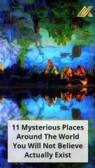 11 Mysterious Places Around The World You Will Not Believe Actually Exist #shorts