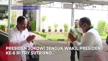 Jokowi Susul Prabowo Jenguk Try Sutrisno, Ungkap Kondisi Terkini Usai Dirawat di RSPAD