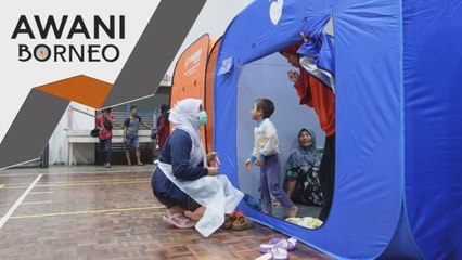 Banjir di Sarawak | 236 mangsa dipindah ke tiga PPS