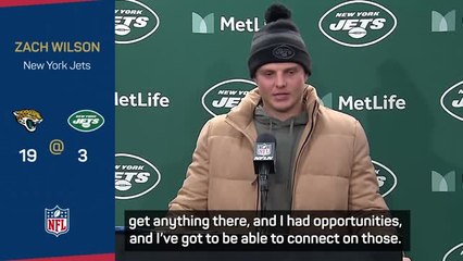 Robert Saleh expects Zach Wilson to bounce-back from benching