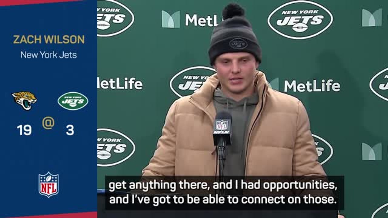 Robert Saleh expects Zach Wilson to bounce-back from benching