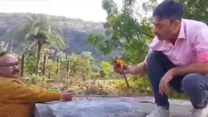 जोरदार धमाका और हर तरफ खून, शरीर में घुसे लोहे के टुकड़े देख सहमे लोग...