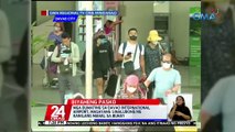 Mga dumating sa Davao International Airport, masayang sinalubong ng kanilang mahal sa buhay| 24 Oras