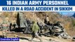 Sikkim: 16 Indian army personnel killed after their truck fell into a gorge | Oneindia News *News