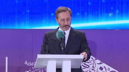 Cumhurbaşkanlığı İletişim Başkanı Altun: "Dijital terör ve dijital emperyalizme karşı ortak mücadele yürütmeliyiz"