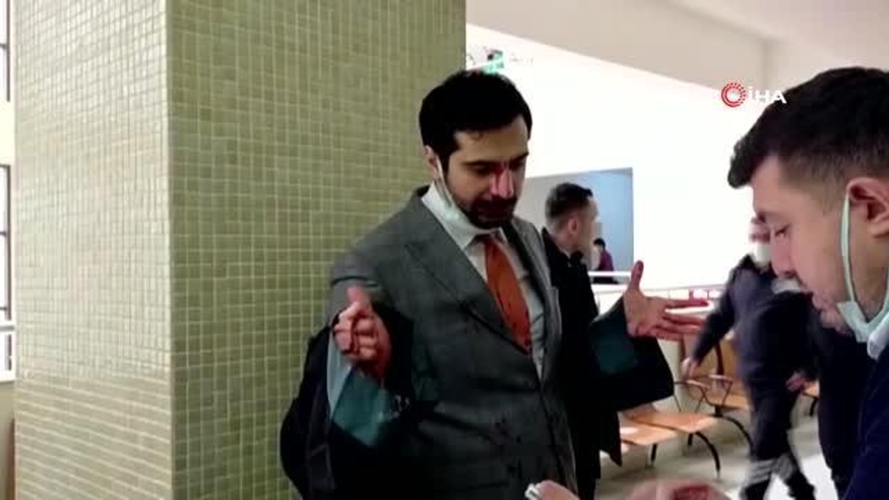 Bakırköy Adliyesi'nde avukata yumruklu saldırı davasına devam edildi
