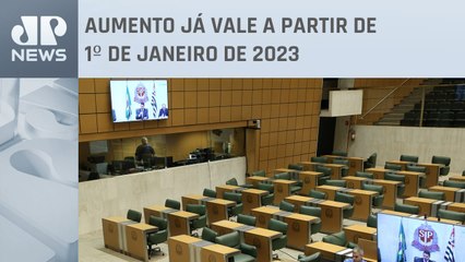 Alesp aprova aumento salarial progressivo de parlamentares até 2025
