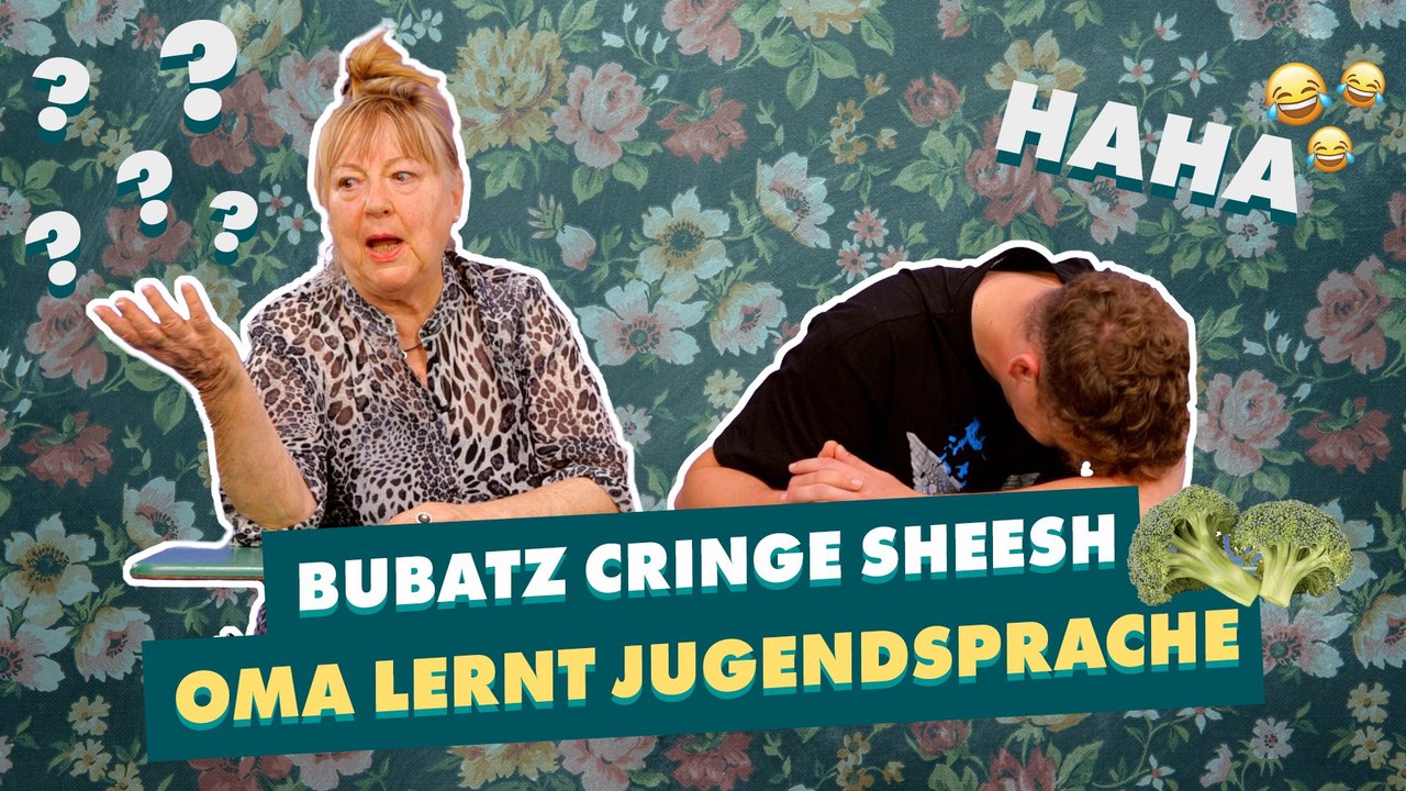 Oma Uschi lernt Jugendwörter von ihrem Enkel Janek