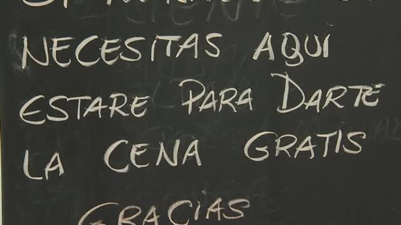 Cenas solidarias para Nochebuena