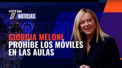 Giorgia Meloni prohíbe los teléfonos móviles en las aulas