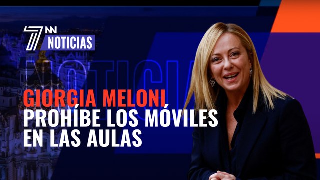 Giorgia Meloni prohíbe los teléfonos móviles en las aulas